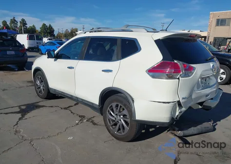 2016 Nissan Rogue Sl z USA, uszkodzony, nr VIN 5N1AT2MT5GC822230